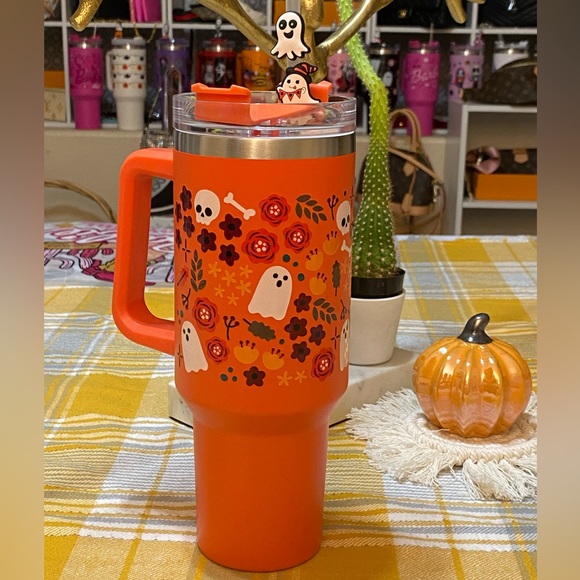 Fall Large tumbler 40oz handmade new - Picture 4 of 7